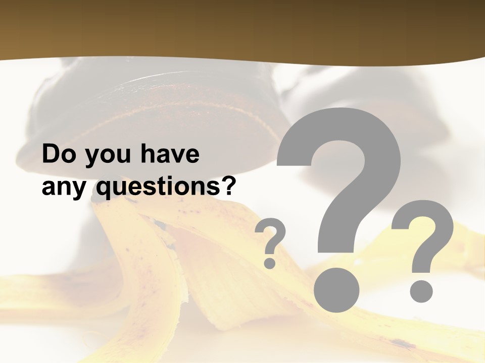 Injure White Conceptual PowerPoint Template