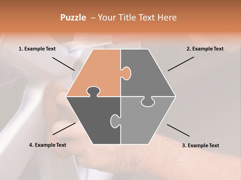 Mature Pour Male PowerPoint Template