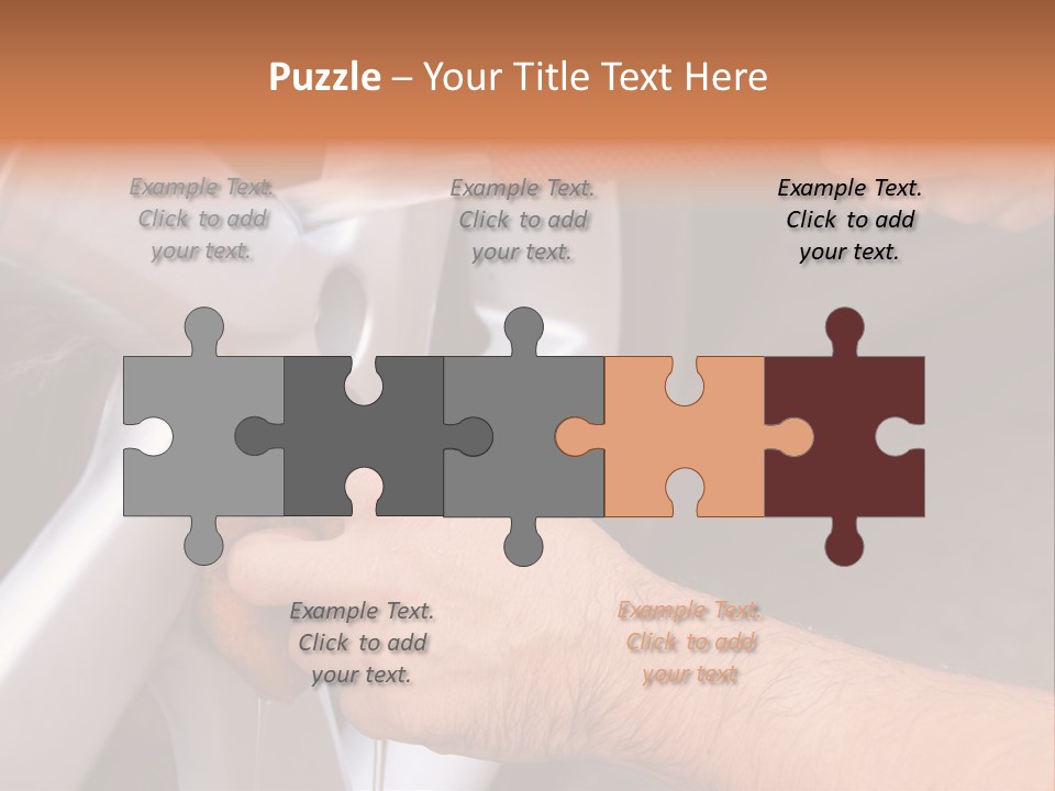 Mature Pour Male PowerPoint Template