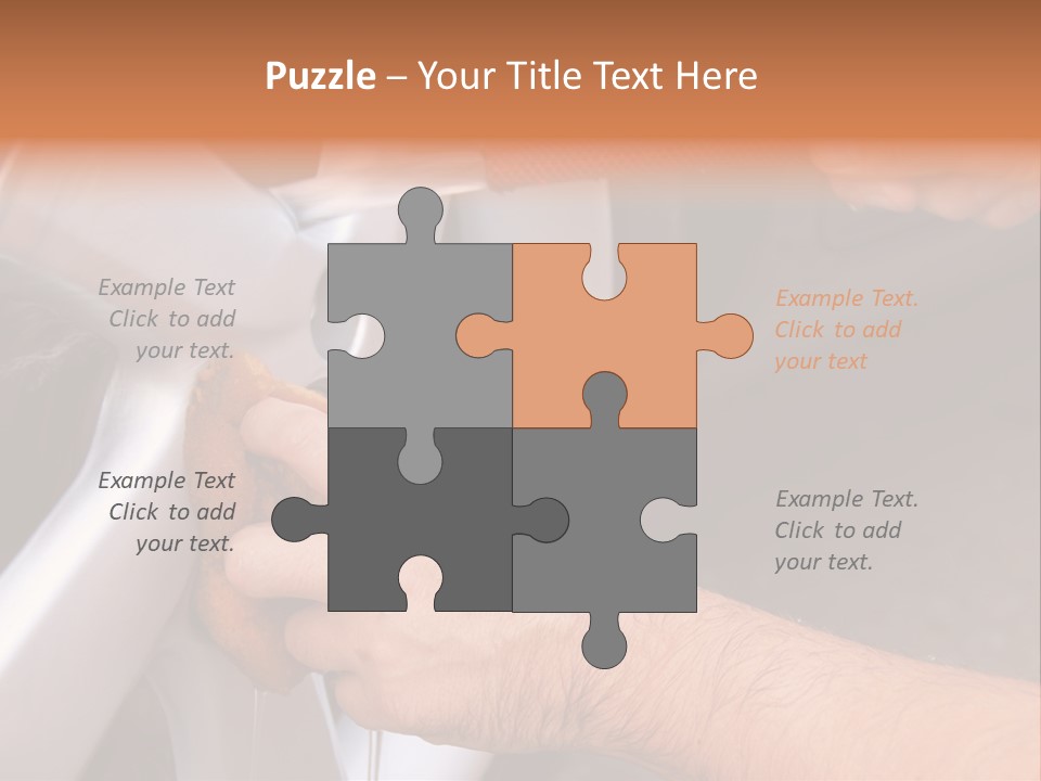 Mature Pour Male PowerPoint Template