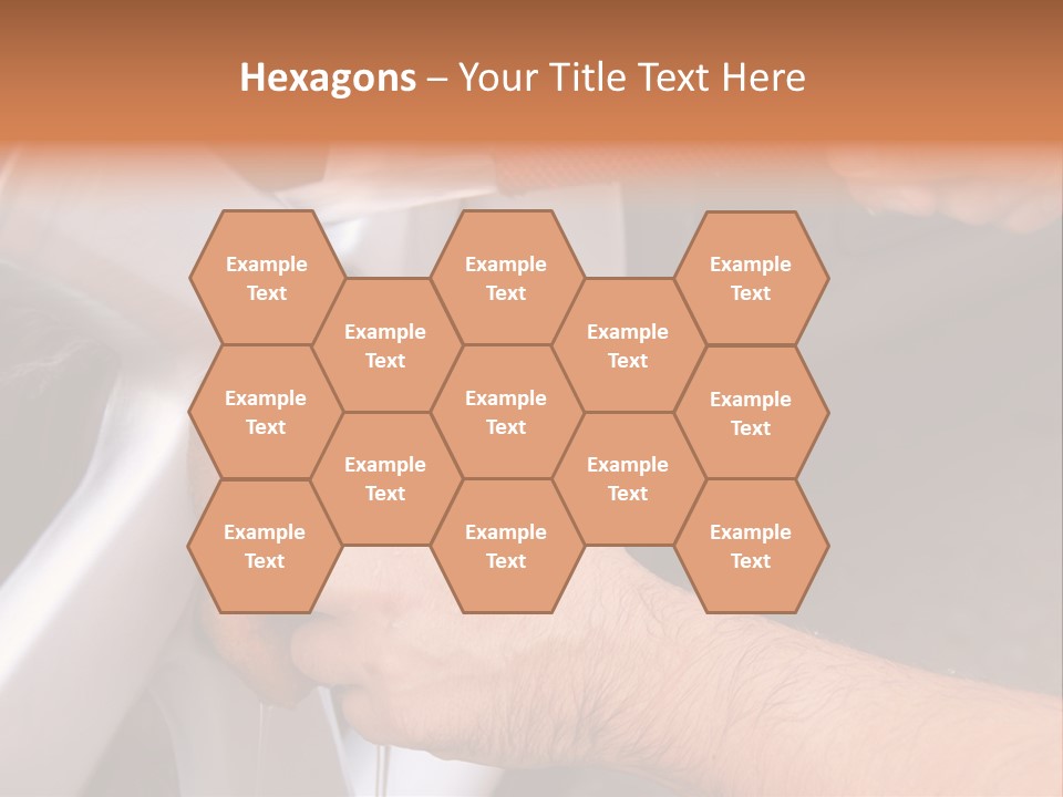 Mature Pour Male PowerPoint Template