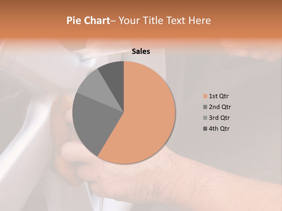 Mature Pour Male PowerPoint Template