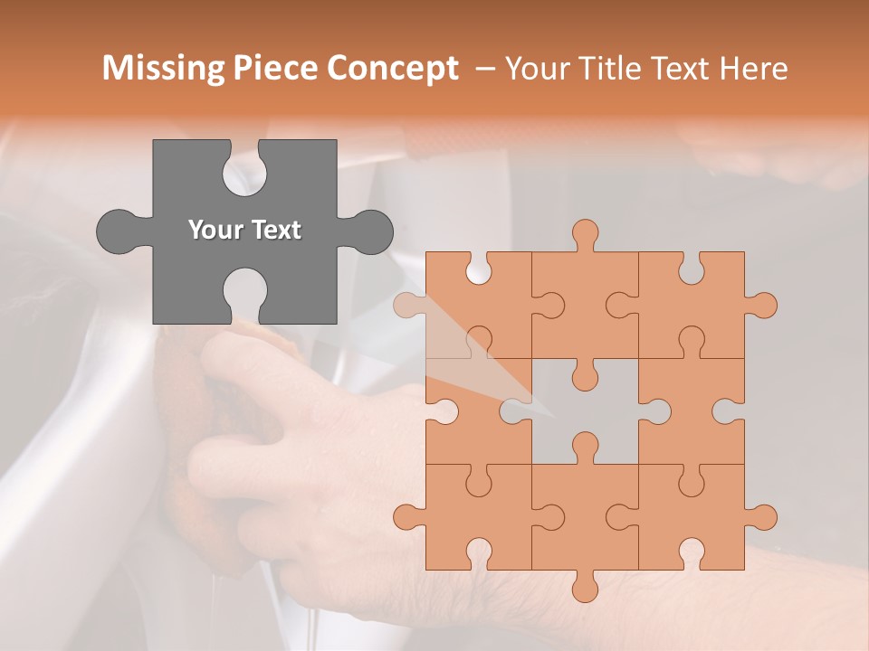 Mature Pour Male PowerPoint Template