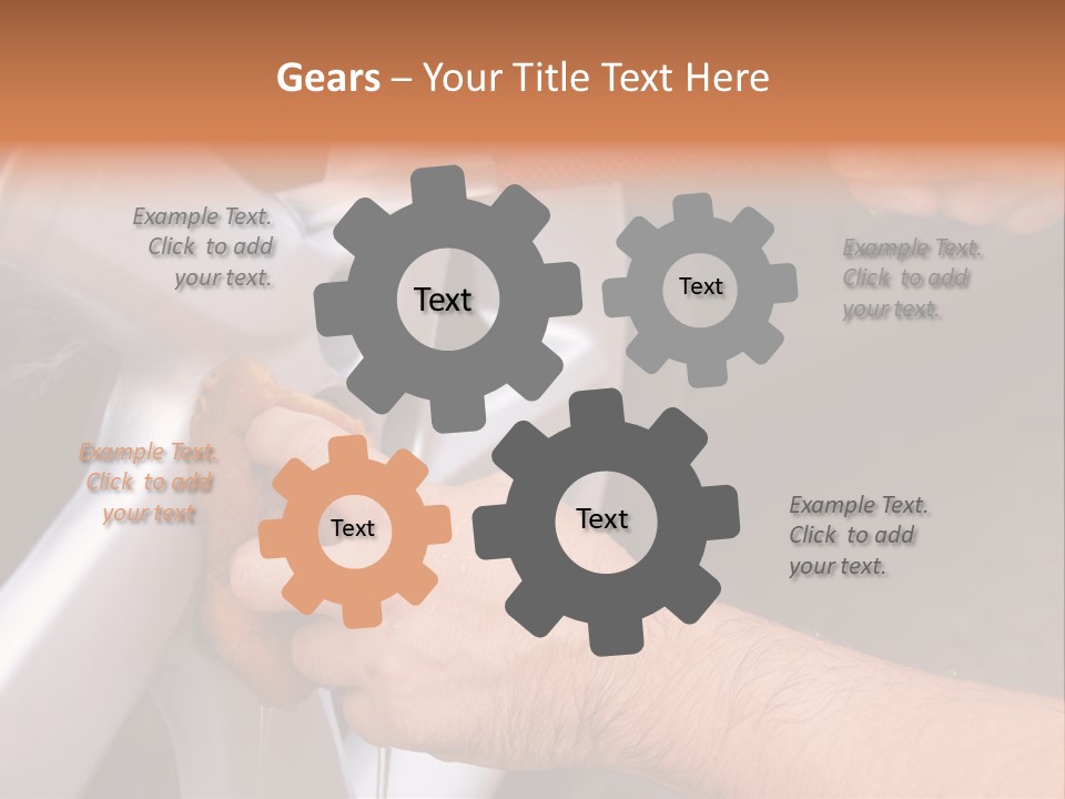 Mature Pour Male PowerPoint Template