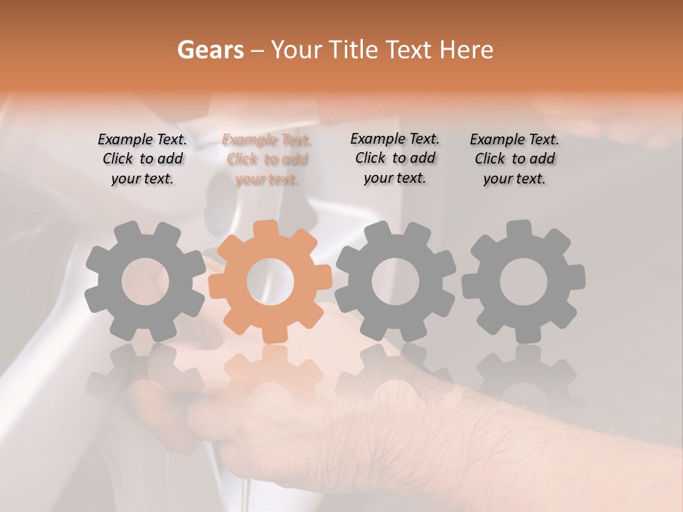 Mature Pour Male PowerPoint Template