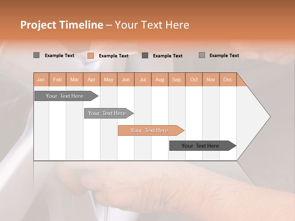 Mature Pour Male PowerPoint Template