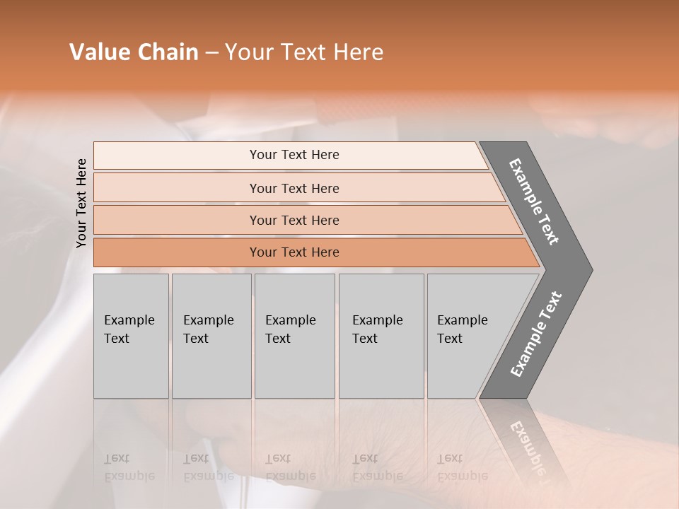 Mature Pour Male PowerPoint Template