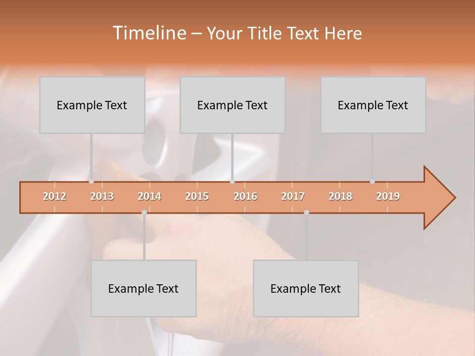 Mature Pour Male PowerPoint Template
