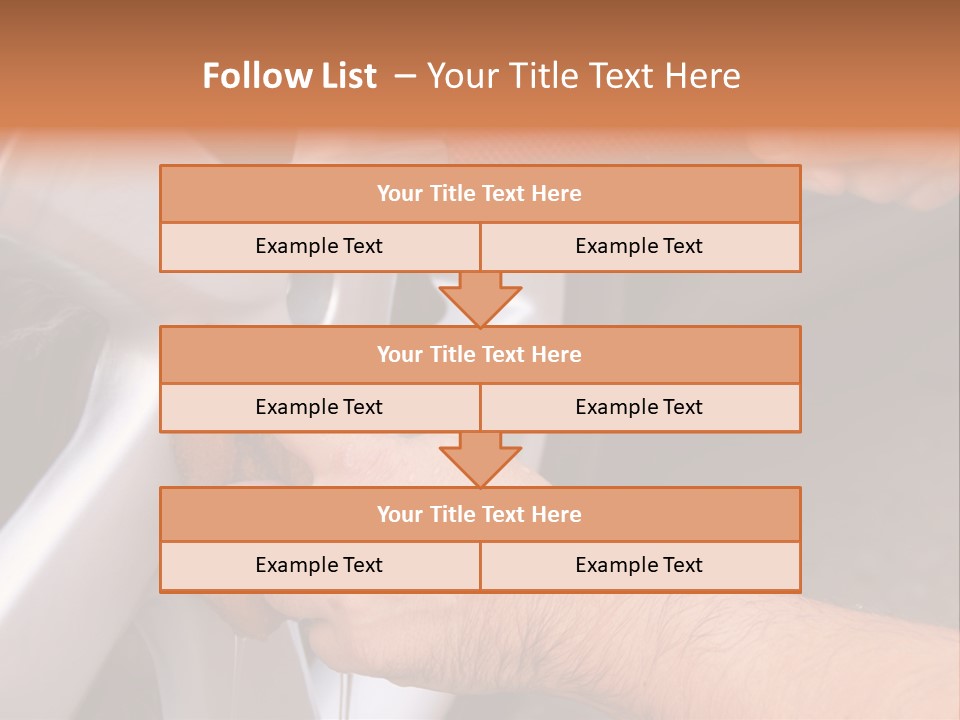 Mature Pour Male PowerPoint Template