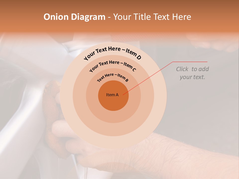 Mature Pour Male PowerPoint Template