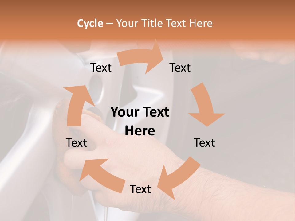 Mature Pour Male PowerPoint Template