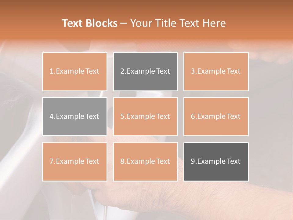 Mature Pour Male PowerPoint Template