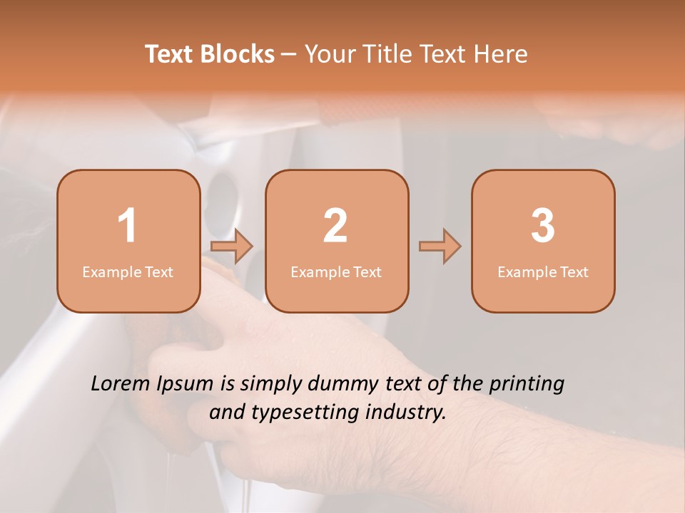 Mature Pour Male PowerPoint Template