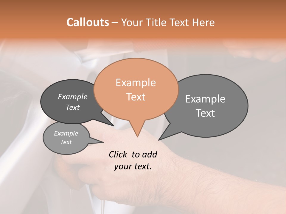 Mature Pour Male PowerPoint Template