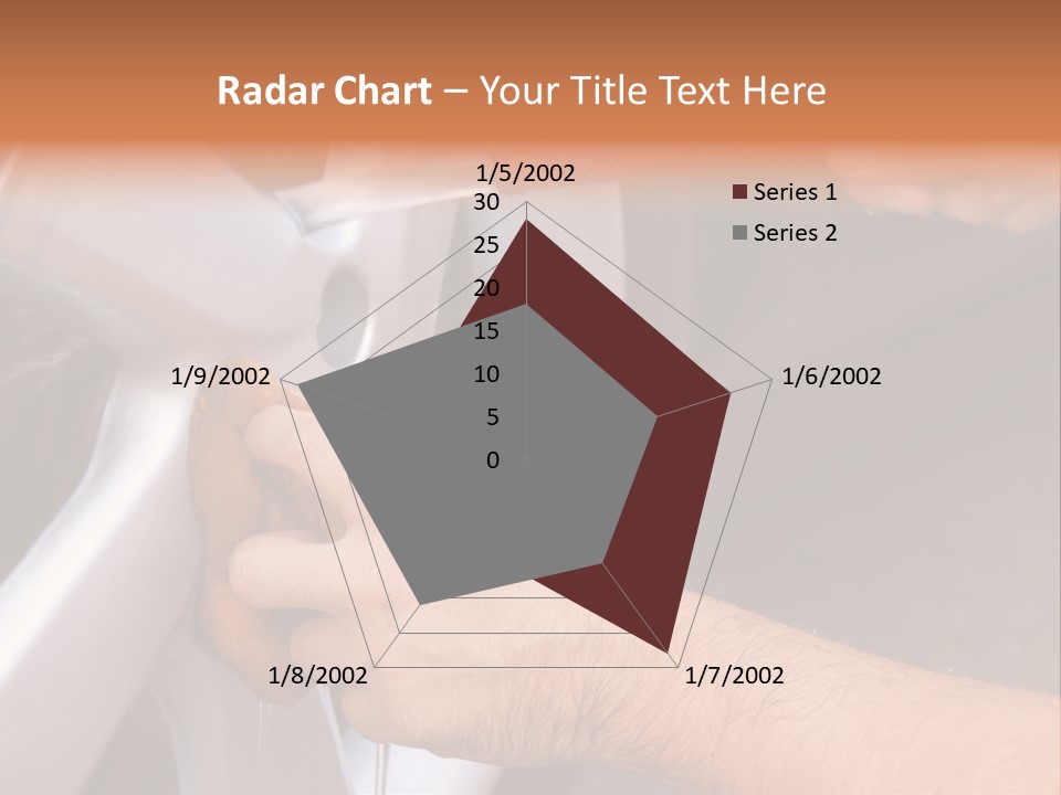 Mature Pour Male PowerPoint Template