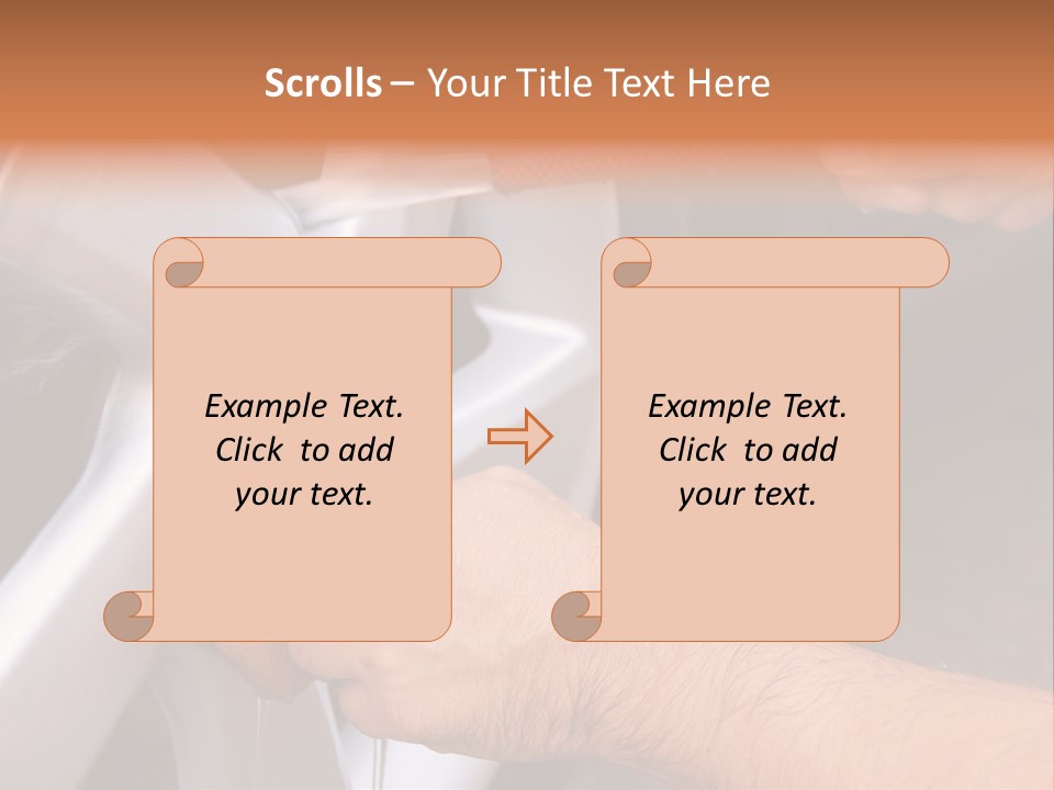 Mature Pour Male PowerPoint Template
