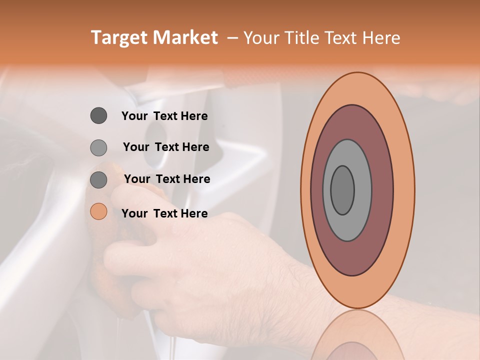 Mature Pour Male PowerPoint Template