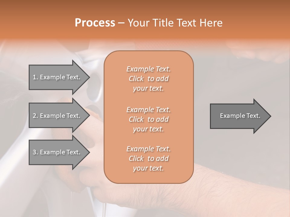Mature Pour Male PowerPoint Template