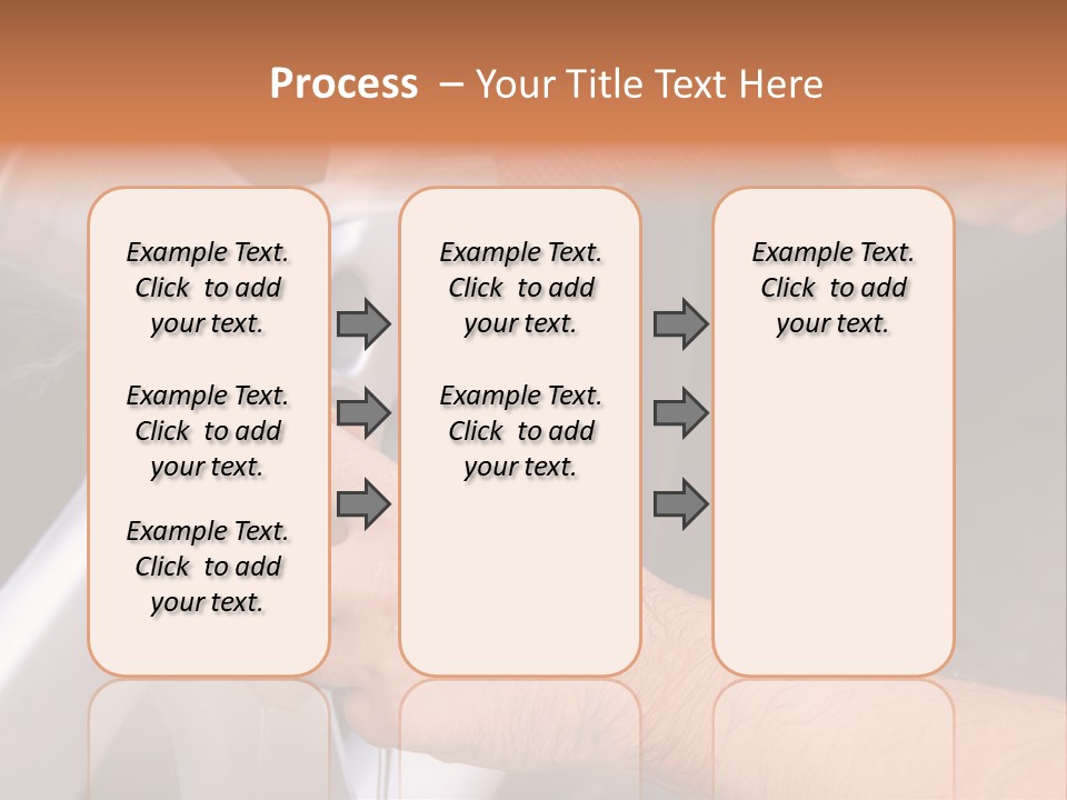 Mature Pour Male PowerPoint Template