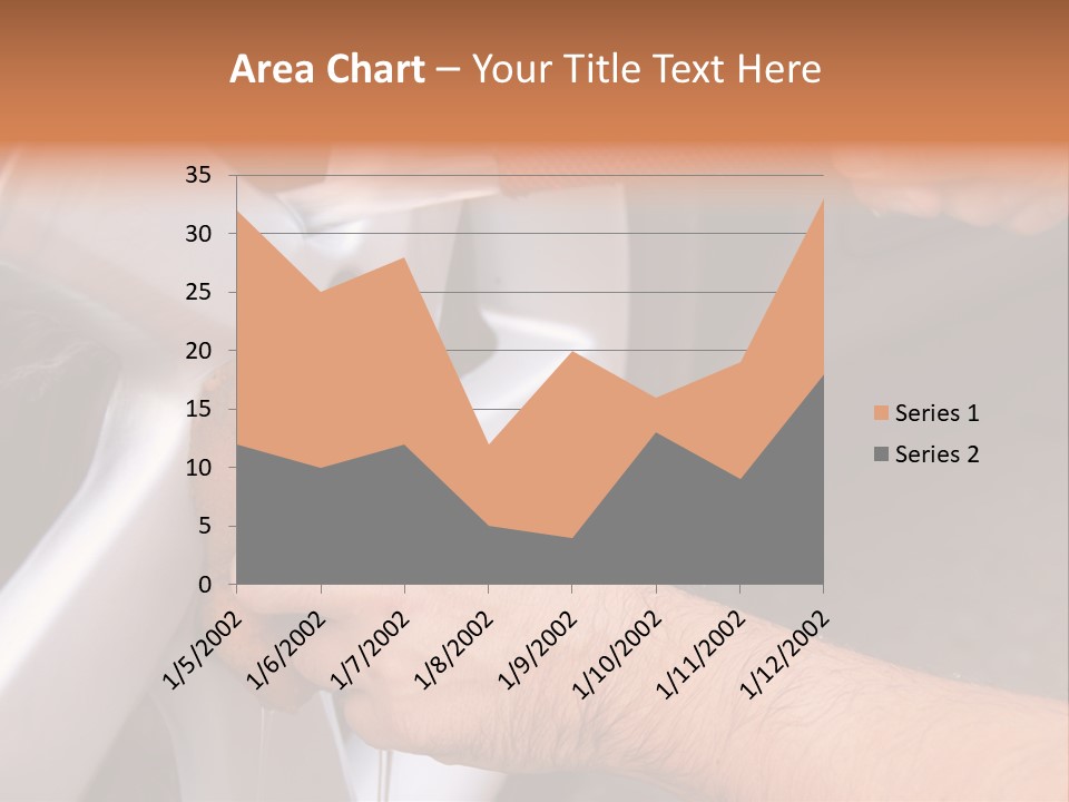 Mature Pour Male PowerPoint Template