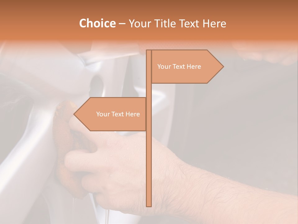 Mature Pour Male PowerPoint Template