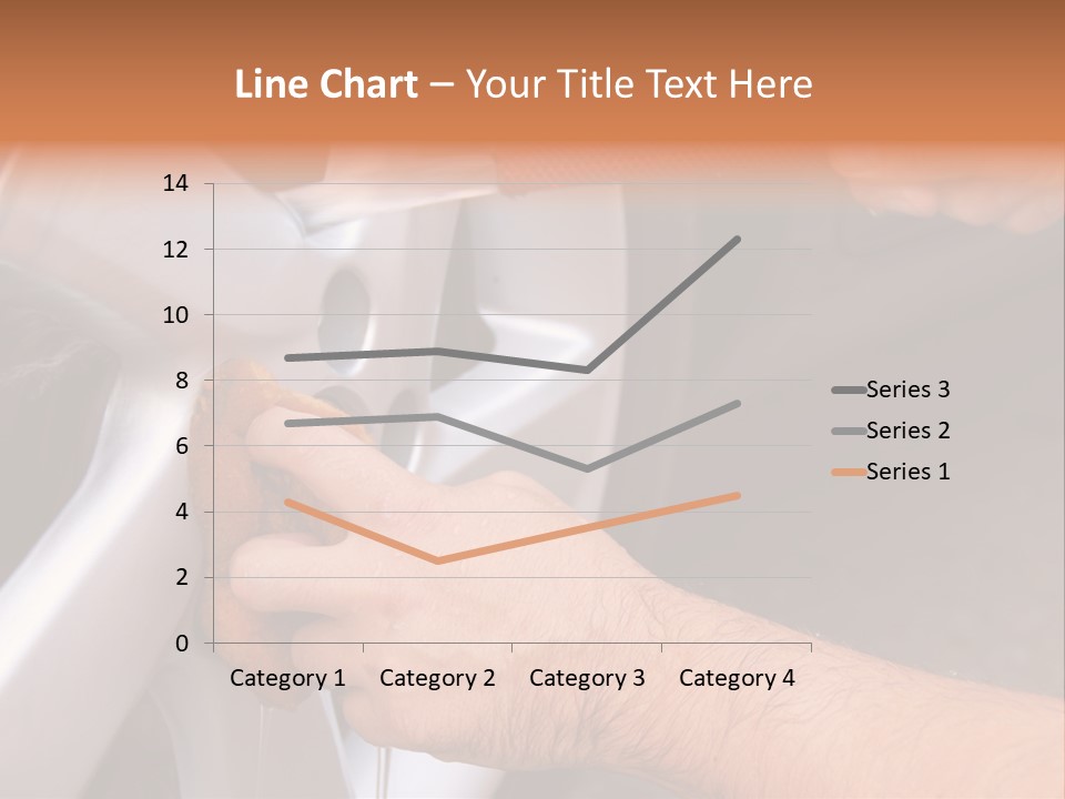Mature Pour Male PowerPoint Template