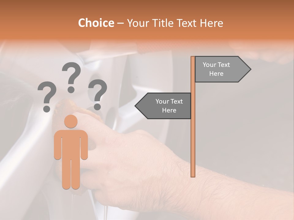Mature Pour Male PowerPoint Template