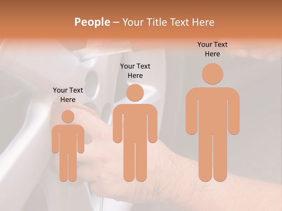 Mature Pour Male PowerPoint Template