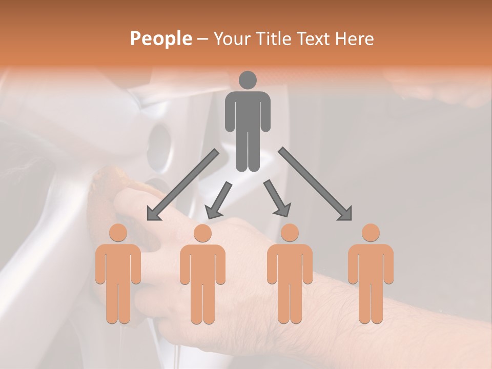 Mature Pour Male PowerPoint Template