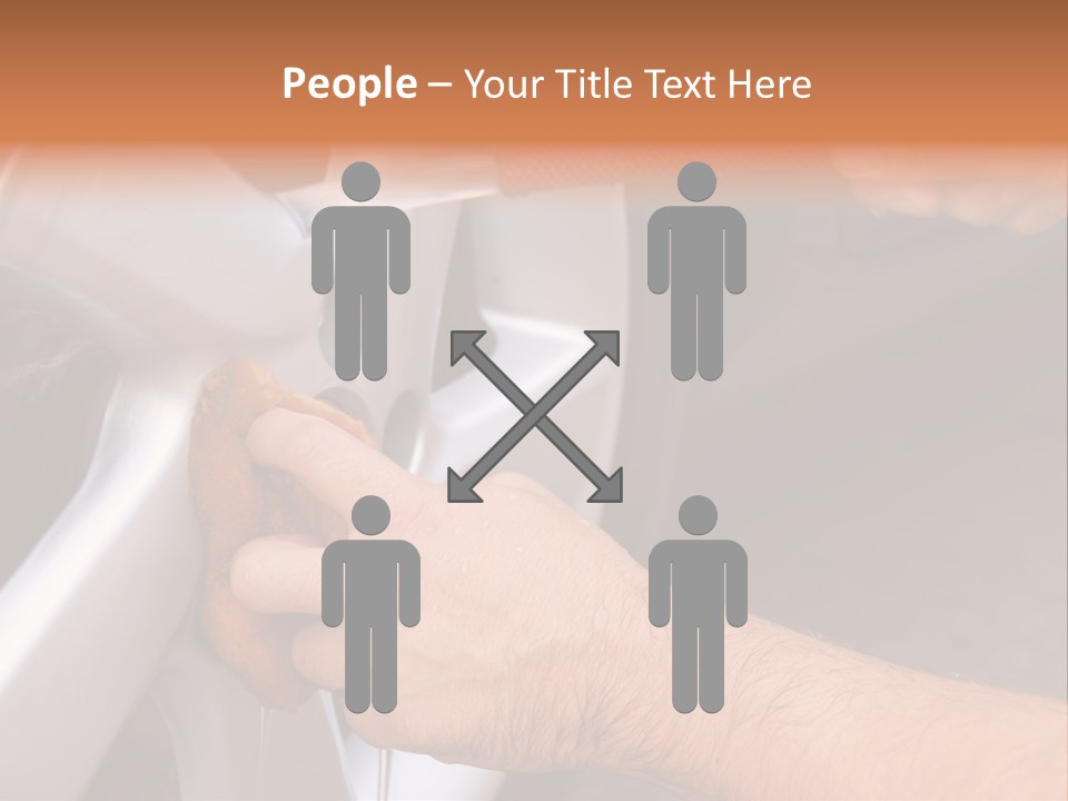 Mature Pour Male PowerPoint Template