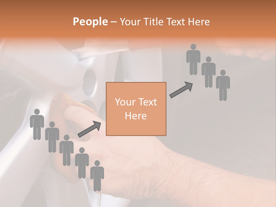 Mature Pour Male PowerPoint Template