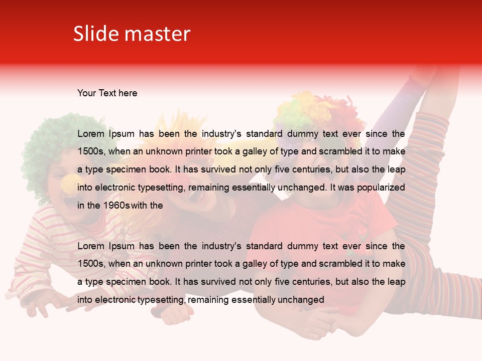 Elementary Yellow Jokester PowerPoint Template