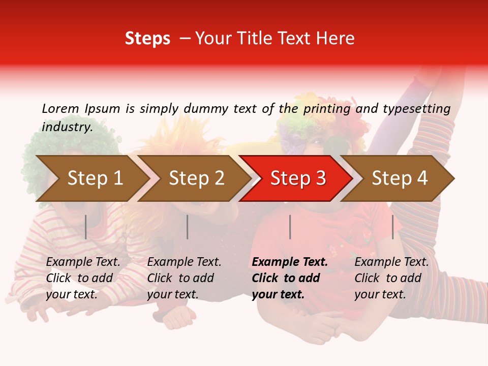 Elementary Yellow Jokester PowerPoint Template
