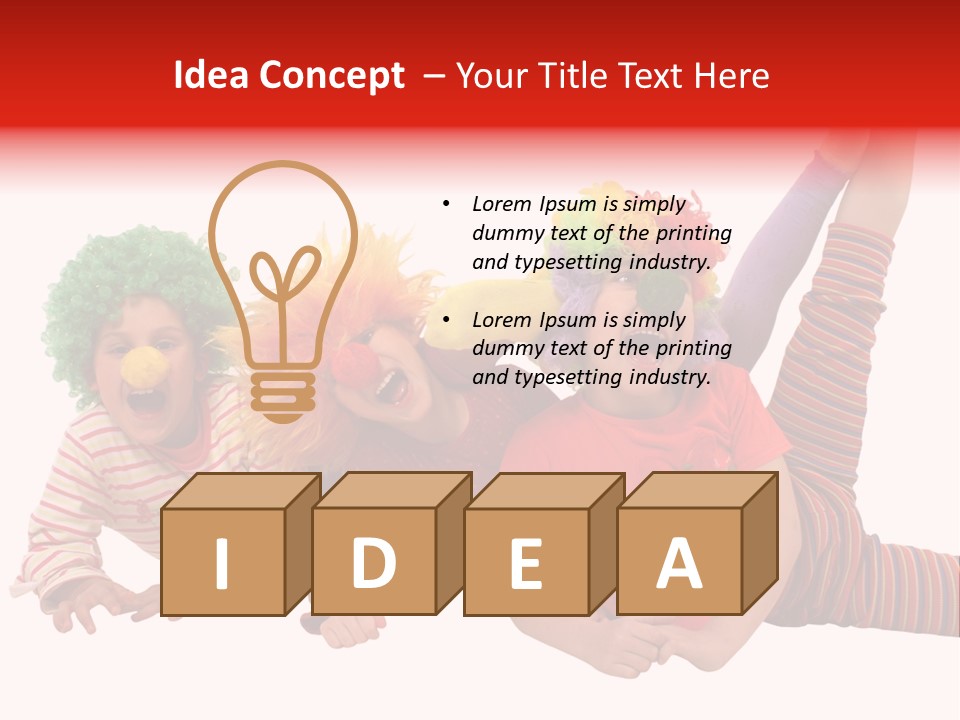 Elementary Yellow Jokester PowerPoint Template