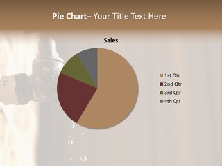 Rusty Brass Threaded PowerPoint Template