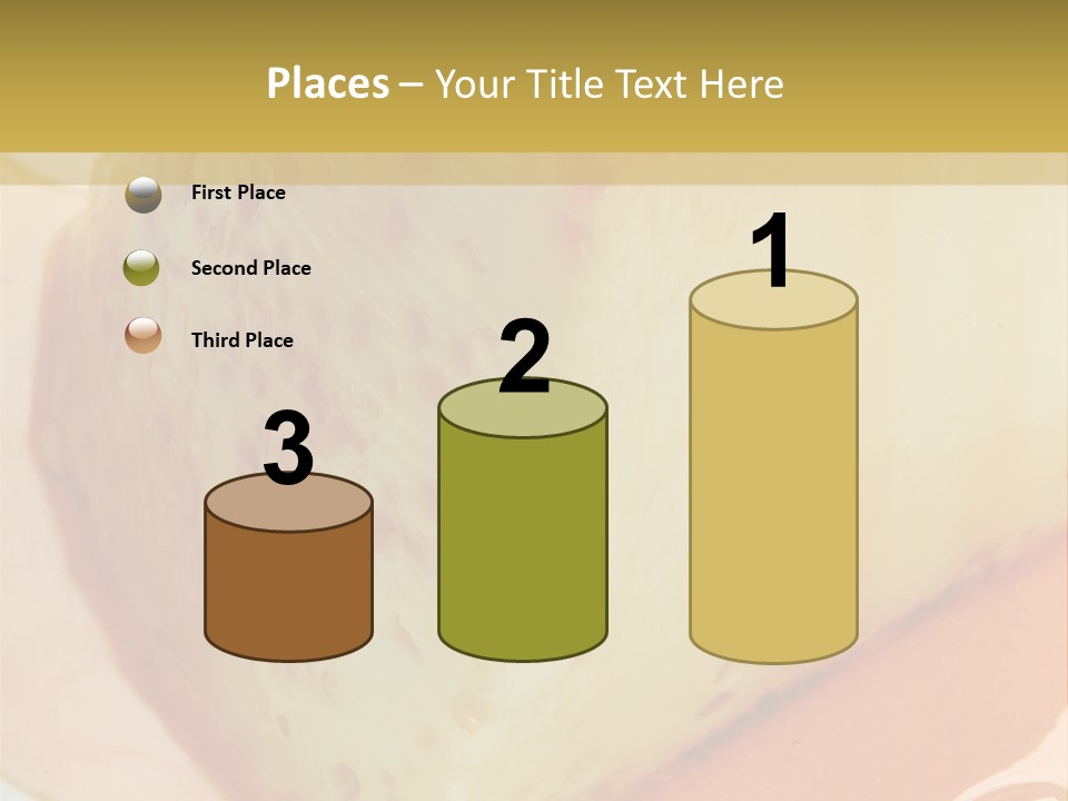 Milk Pudding Cuisine PowerPoint Template