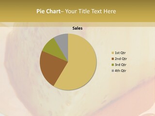 Milk Pudding Cuisine PowerPoint Template