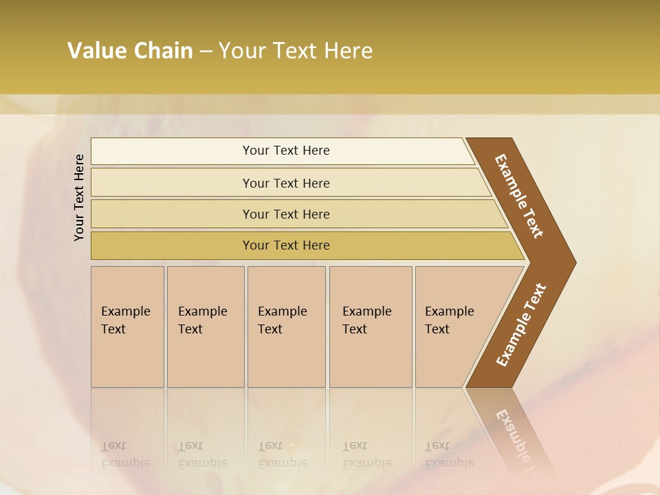 Milk Pudding Cuisine PowerPoint Template