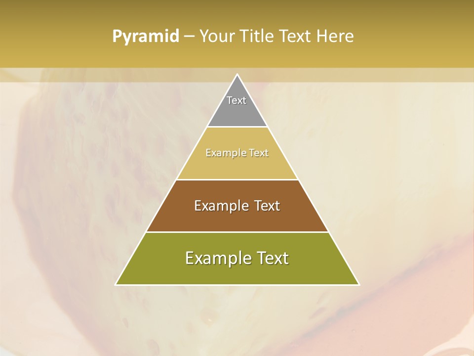Milk Pudding Cuisine PowerPoint Template