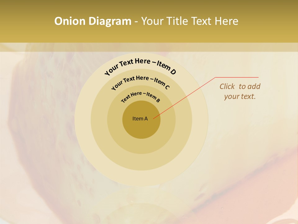 Milk Pudding Cuisine PowerPoint Template