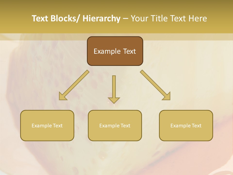 Milk Pudding Cuisine PowerPoint Template