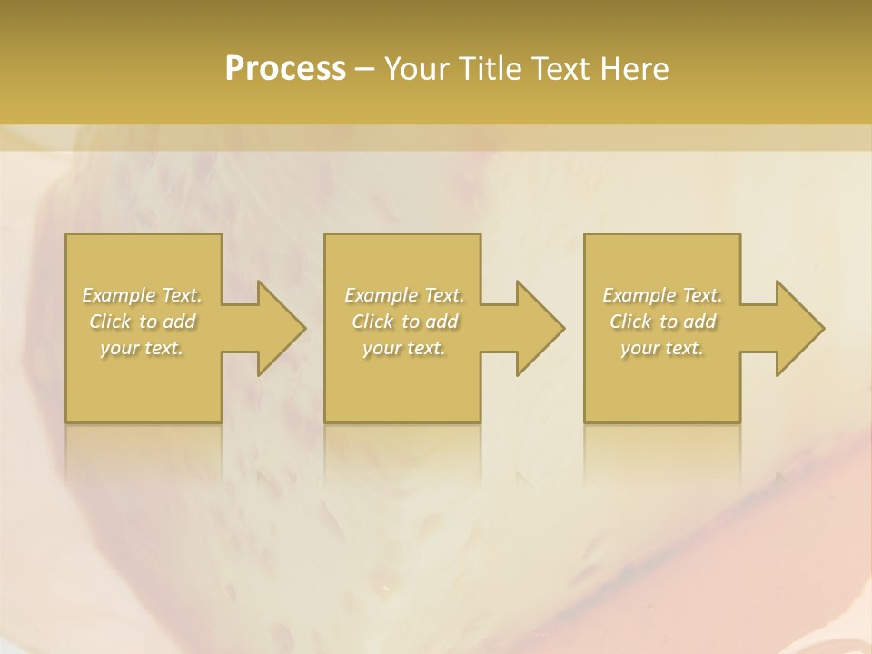 Milk Pudding Cuisine PowerPoint Template
