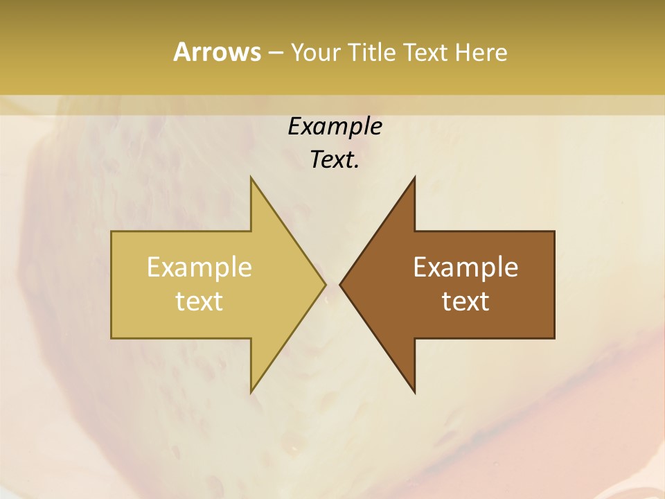 Milk Pudding Cuisine PowerPoint Template