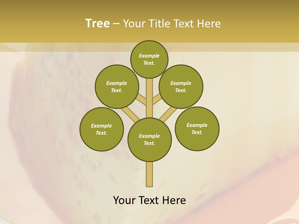 Milk Pudding Cuisine PowerPoint Template