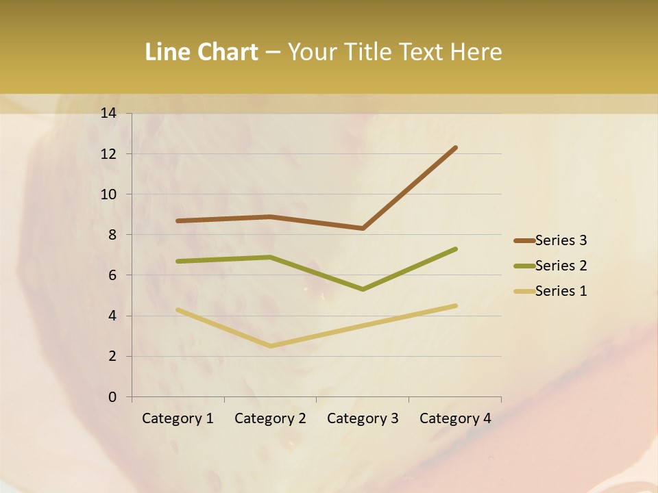 Milk Pudding Cuisine PowerPoint Template