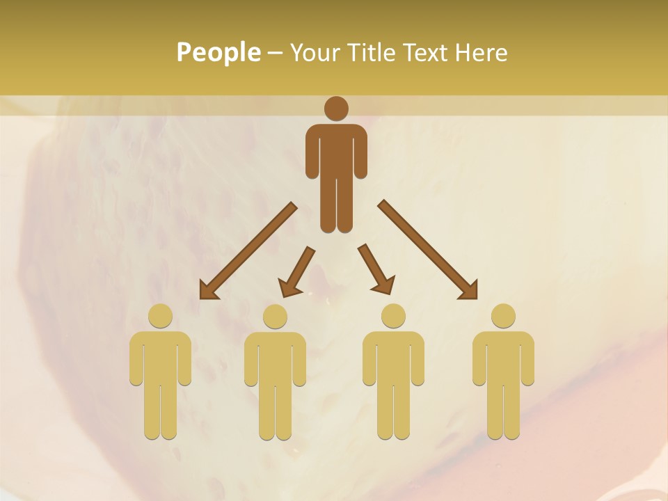 Milk Pudding Cuisine PowerPoint Template