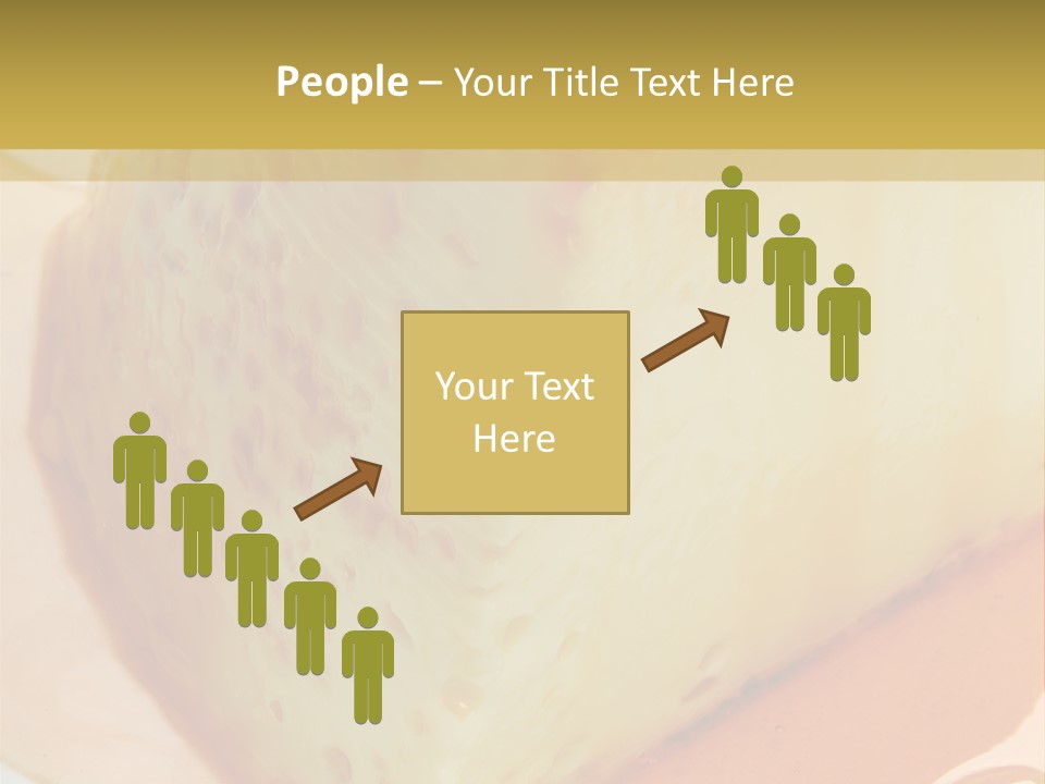 Milk Pudding Cuisine PowerPoint Template