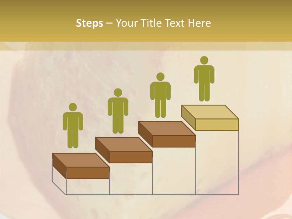 Milk Pudding Cuisine PowerPoint Template