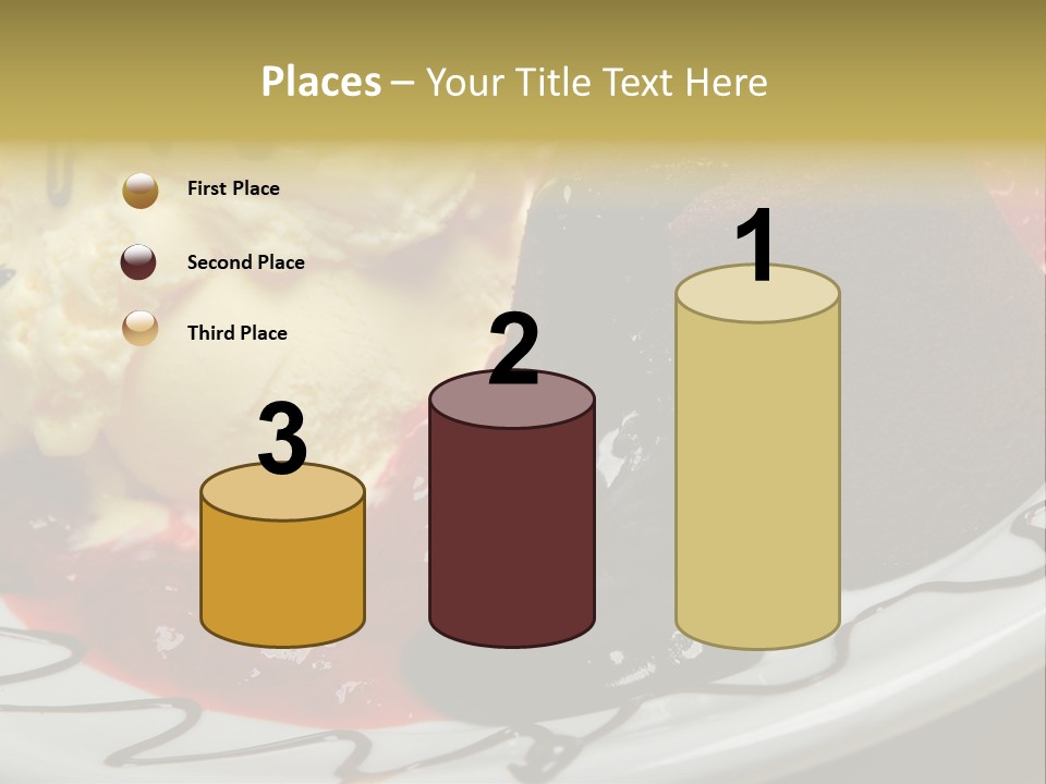 Delicious Brandy Chocolate PowerPoint Template