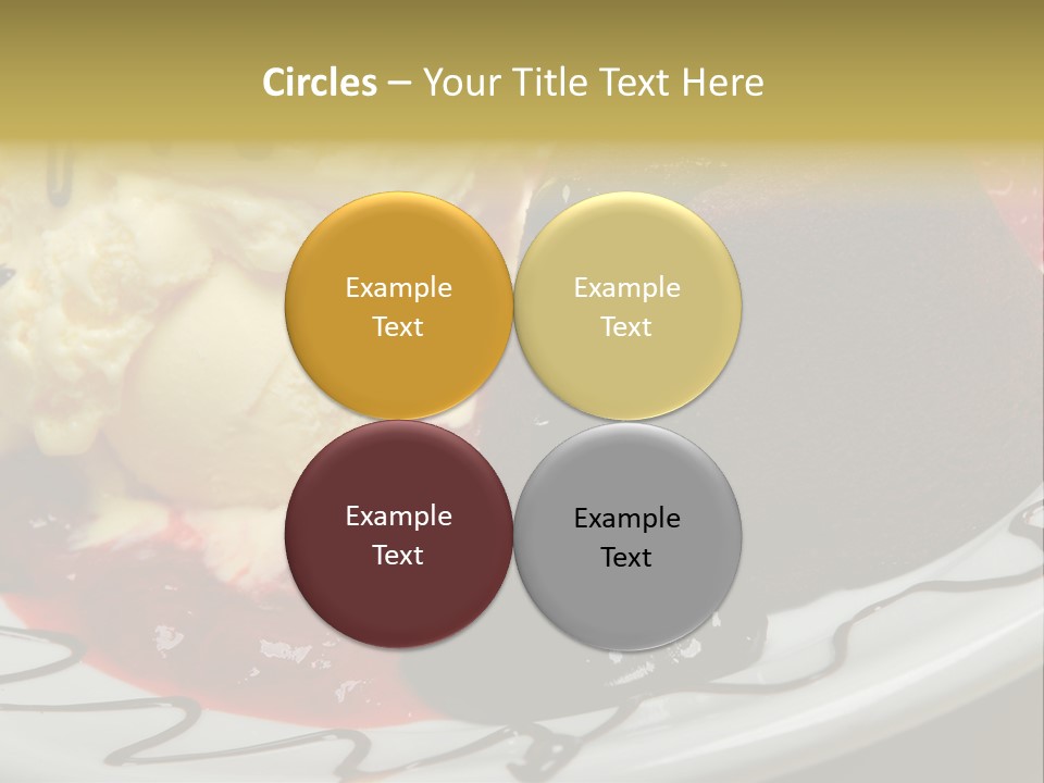 Delicious Brandy Chocolate PowerPoint Template